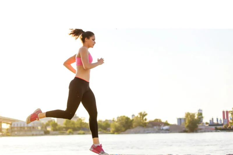 Woman Jogging